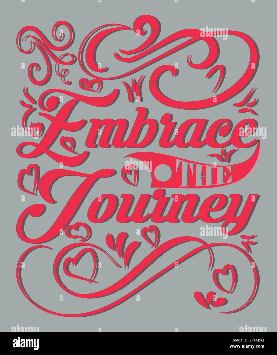 Motivational Typography, Poster, and T-shirt Design Stock Vector