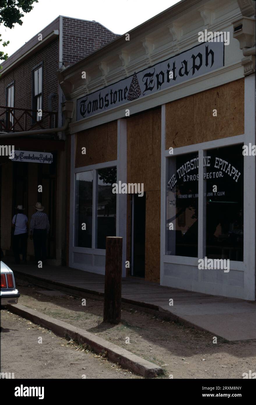 Tombstone, Arizona. U.S.A. 5/1998. Allen Street. Tombstone’s main ...