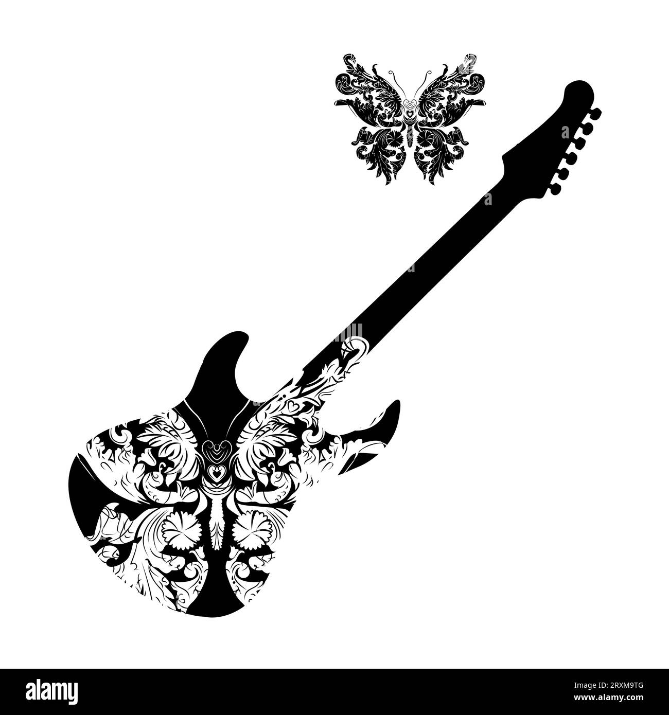 guitar Tattoos - Images, Designs, Inspiration - Inkably.co.uk