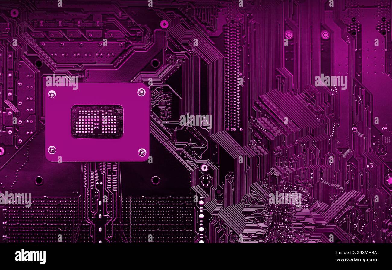 Circuit board. Electronic computer hardware technology. Motherboard
