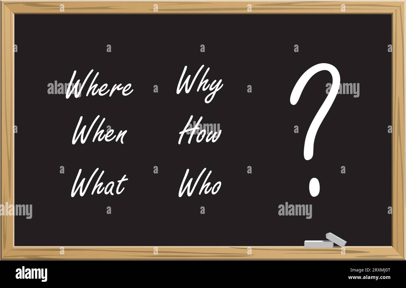 Teacher in classroom question mark hi-res stock photography and images ...