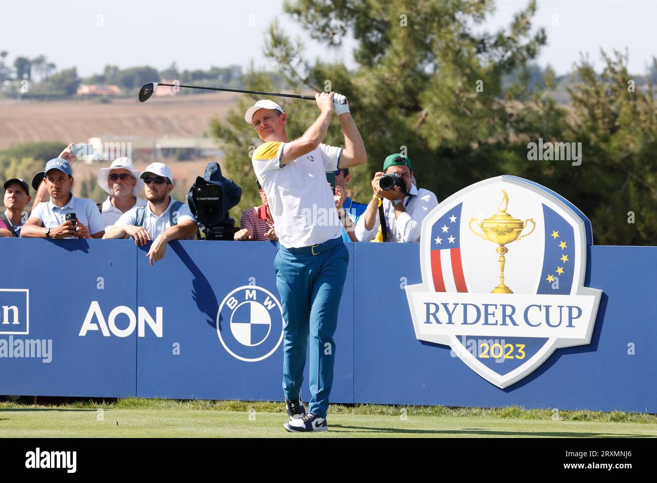 26th September 2023; Marco Simone Golf and Country Club, Guidonia Montecelio, Rome, Italy The