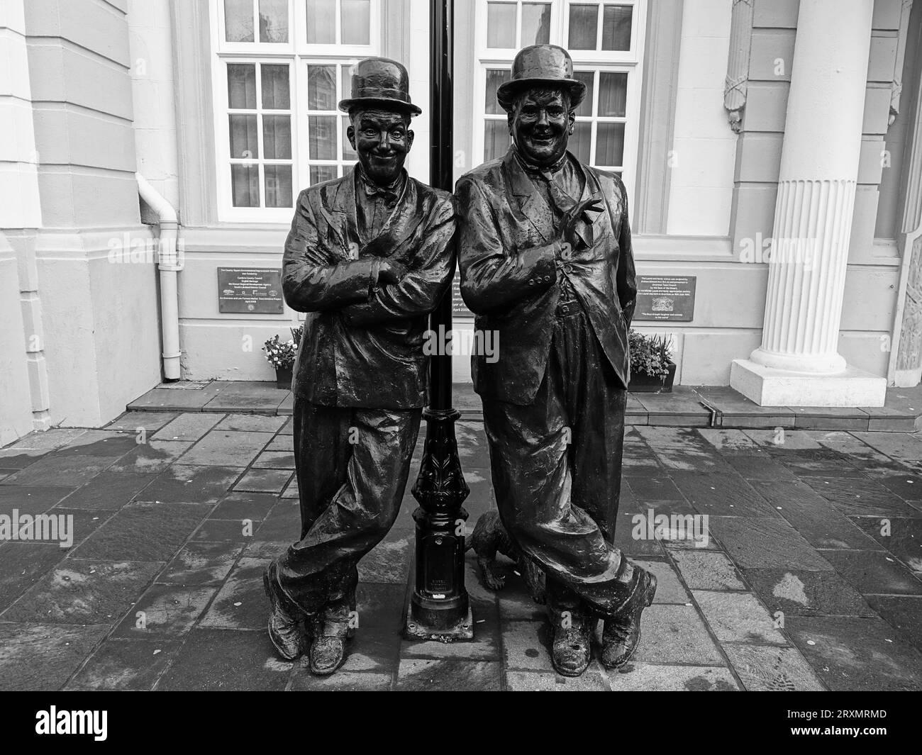 Laurel & Hardy Stock Photo