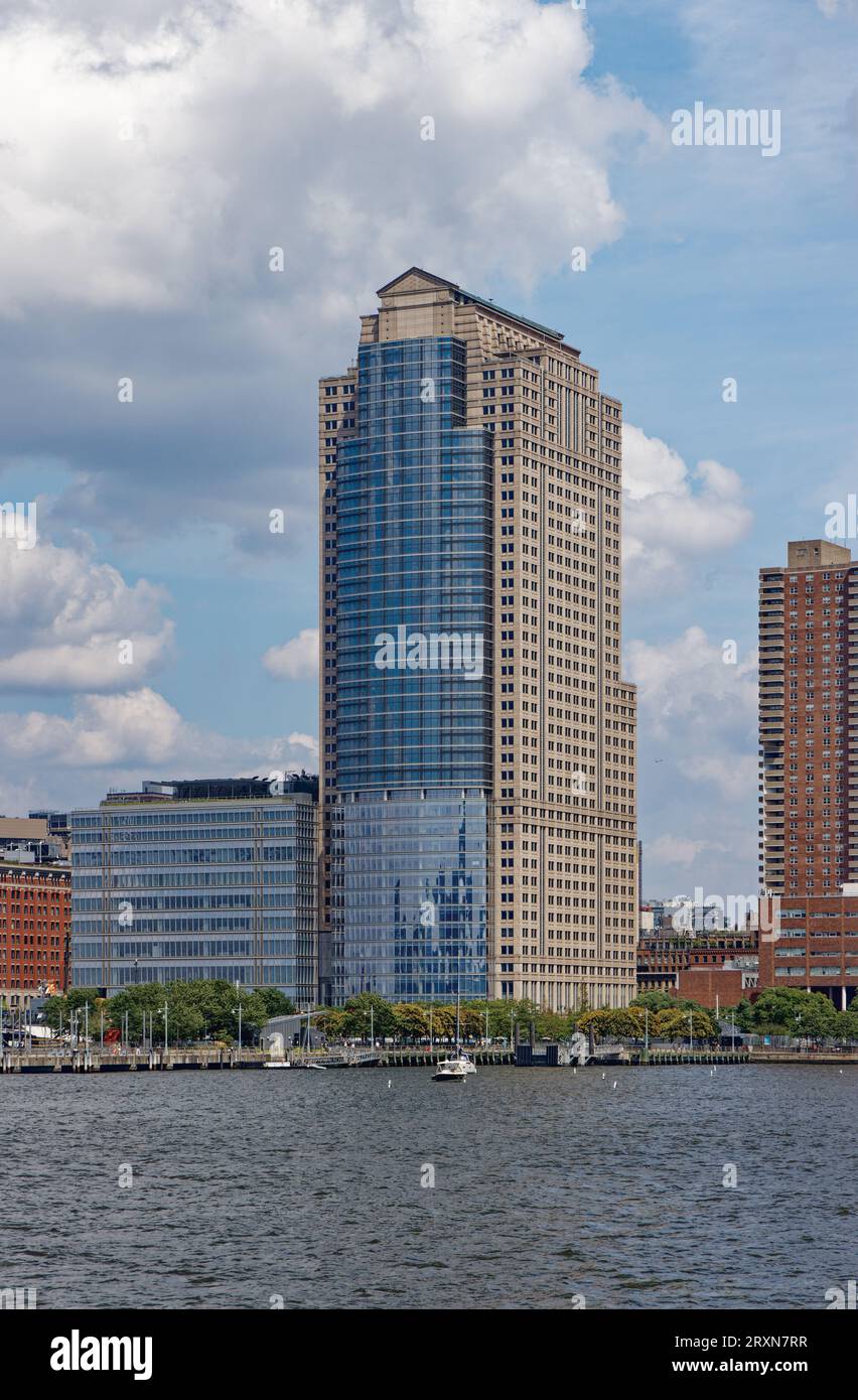 TriBecCa’s northernmost tower, 388 Greenwich Street, former home of Shearson Lehman and Travelers Insurance, was bought and occupied by Citigroup. Stock Photo