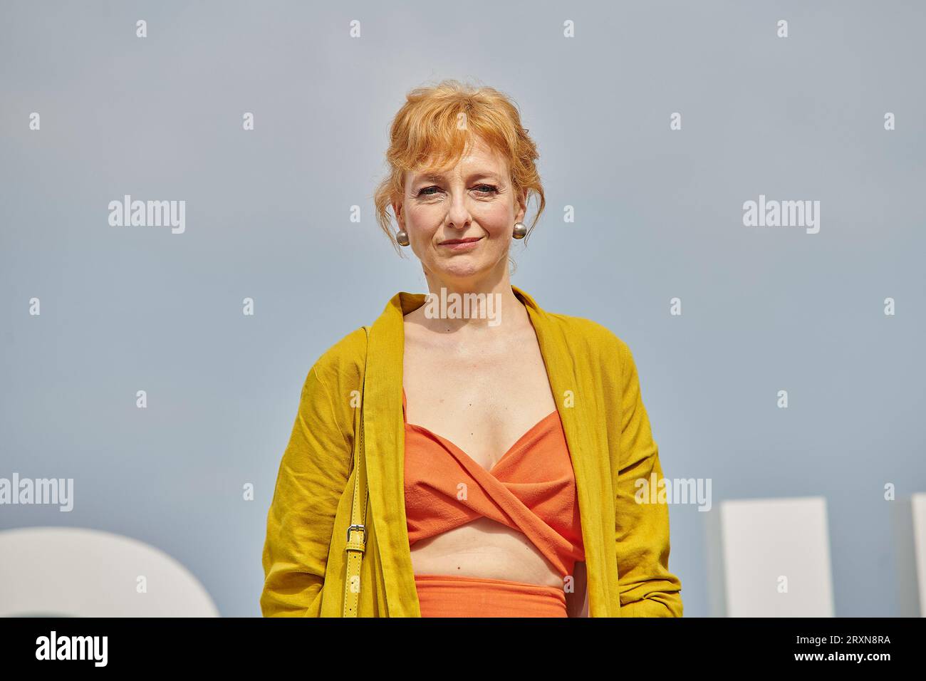 SAN SEBASTIAN, SPAIN SEPTEMBER 23 Mara Bestelli, at the photocall