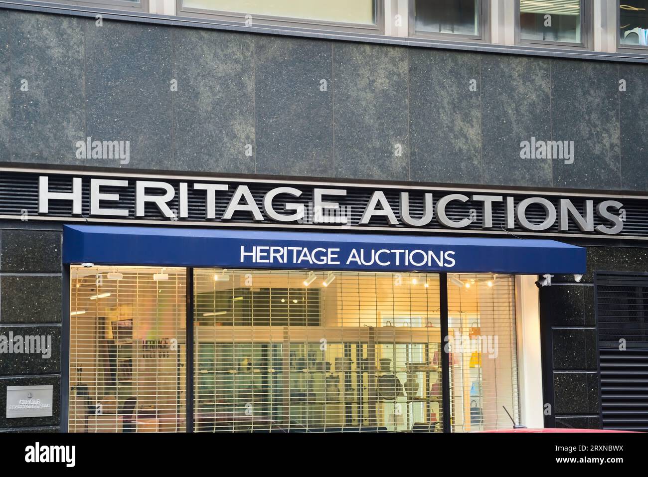 New York, NY September 17, 2023 American multinational auction house Heritage Auctions logo
