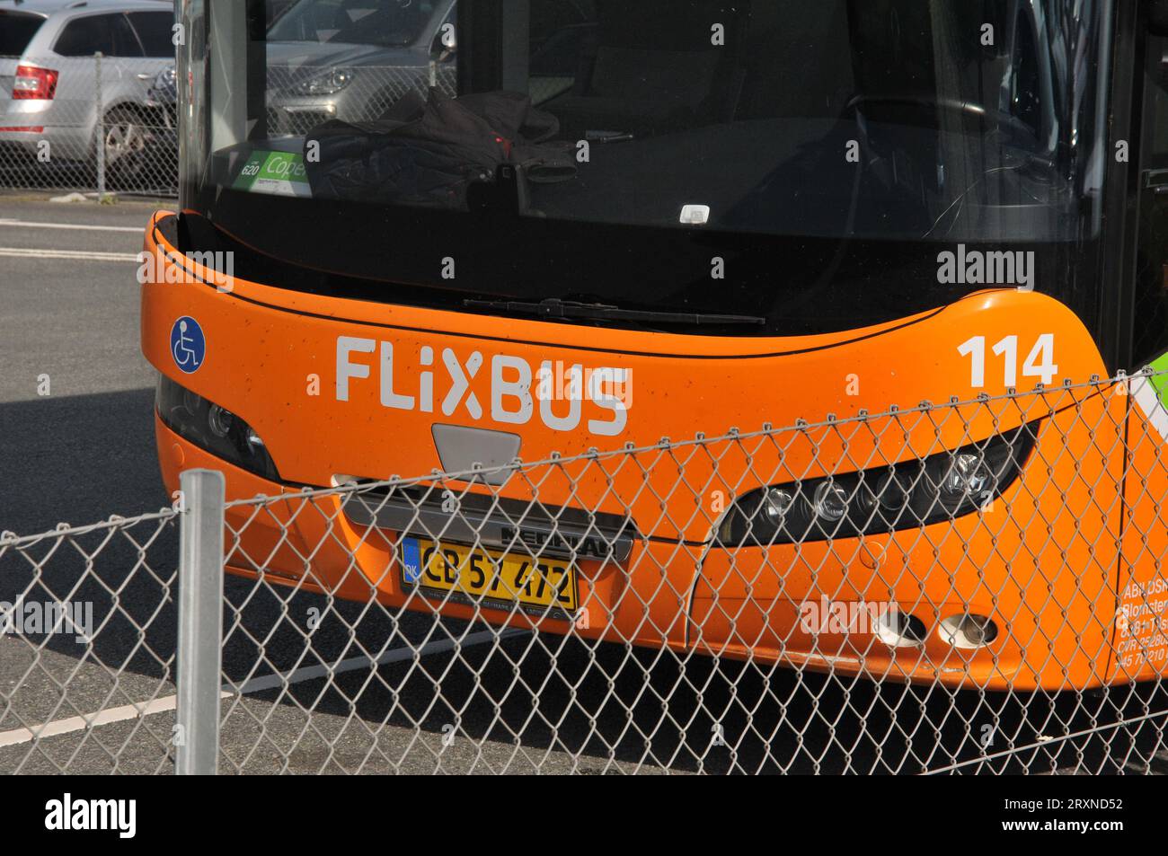 26. sept. 2023/.Flixbus in Kastrup danish capital Copenhagen Denmark ...