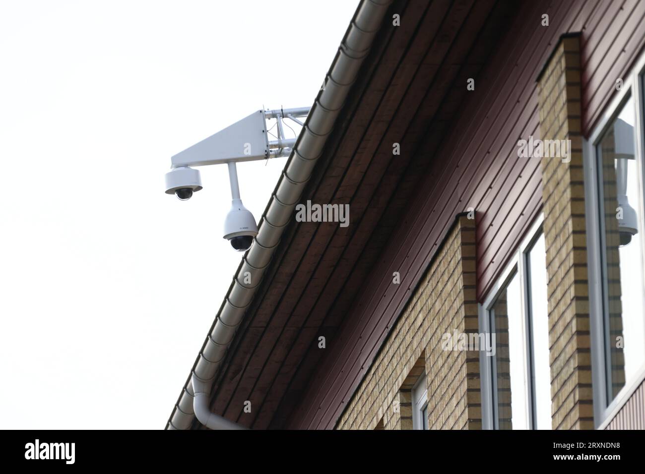 Picture of An explosion has occurred in an apartment building in Linköping, Sweden ...