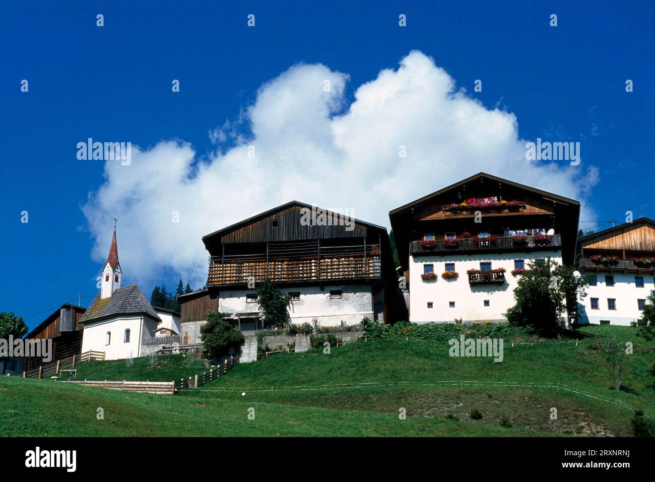Farmhouse, St.Lorenzen, Lesachtal, Carinthia, Austria Stock Photo