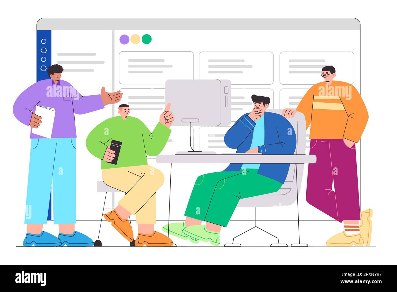 team-work-agile-project-planning-task-list-project-management-kanban