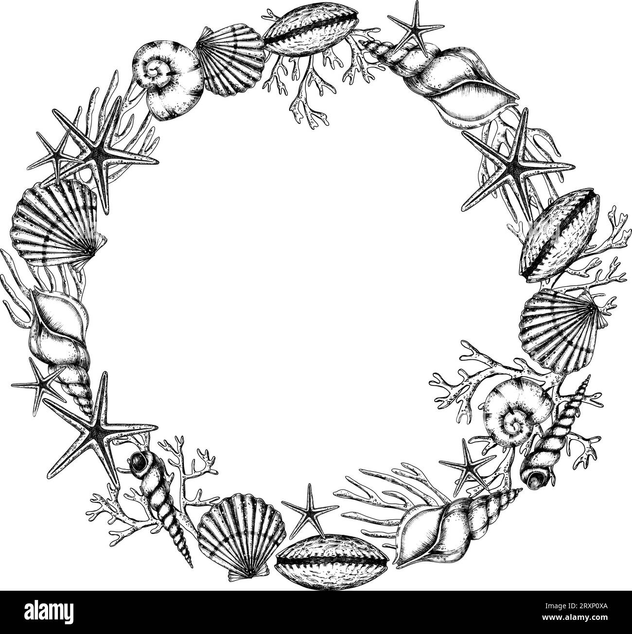 ダイヤモンドアートクラブ　Wreath of Shells Wreath of Shells – Diamond Art Club