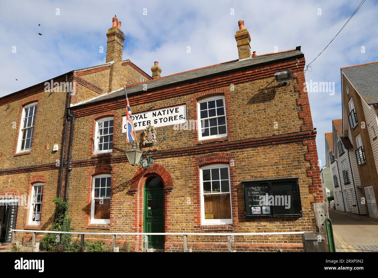 Royal Native Oyster Stores and Restaurant, Whitstable, Kent, England, Great Britain, United Kingdom, UK, Europe Stock Photo