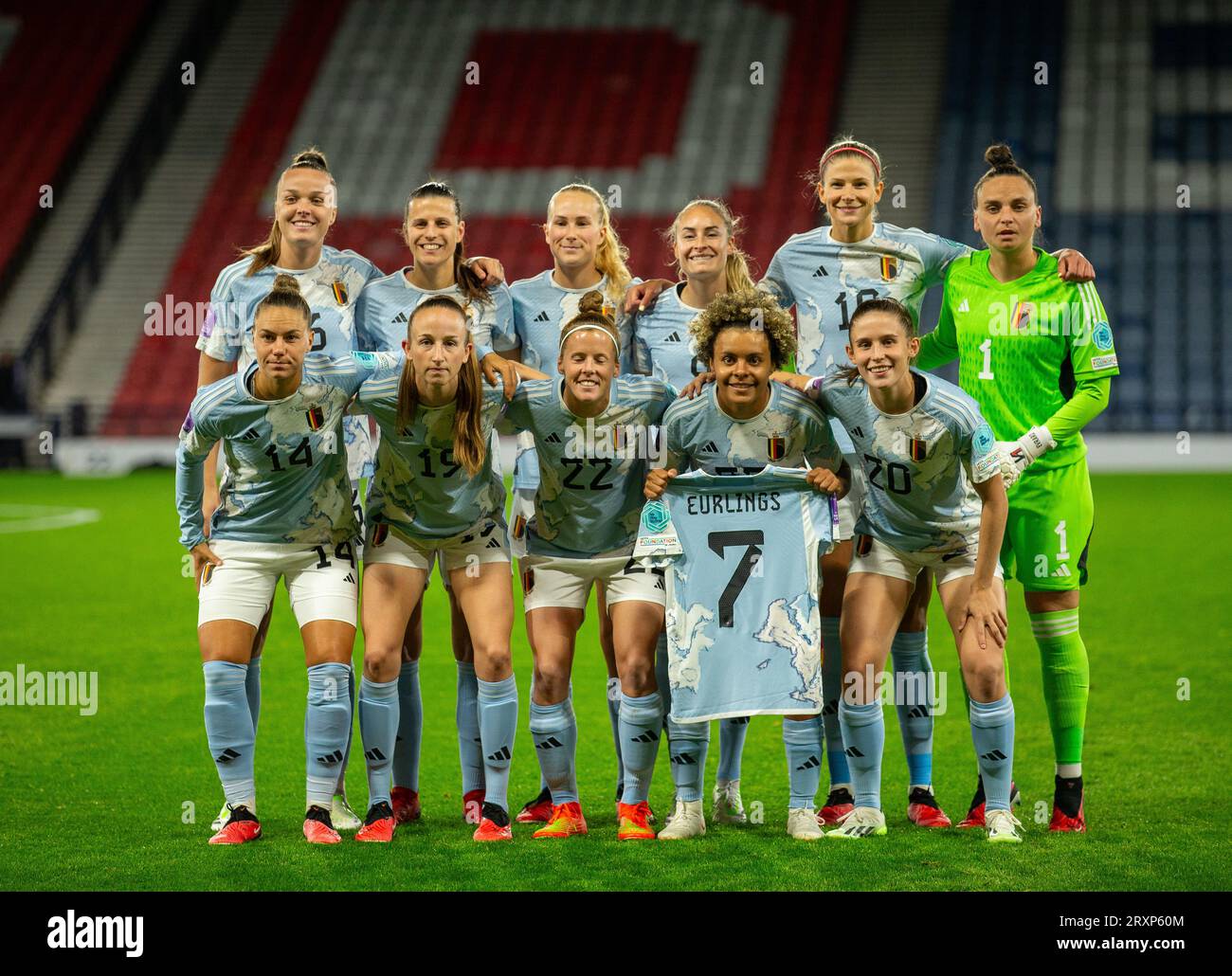 26th September 2023 Hampden Park Glasgow Scotland Uefa Womens