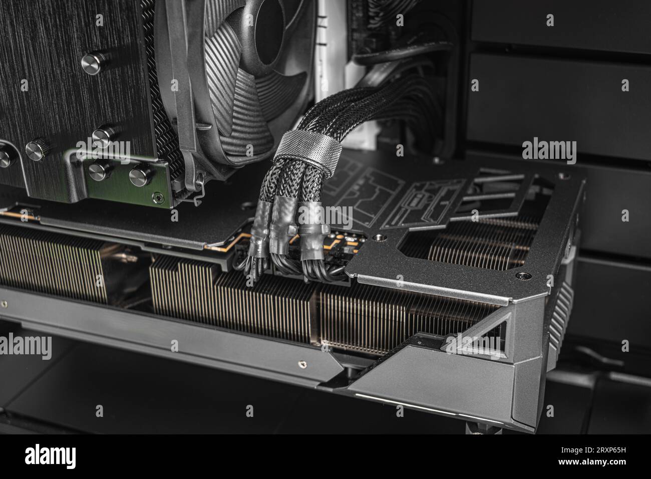 Inside of computer cpu hi-res stock photography and images - Alamy