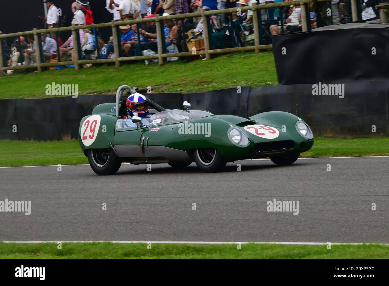 David Porter, Lotus-Climax 15, Sussex Trophy, 25 minutes of racing with ...
