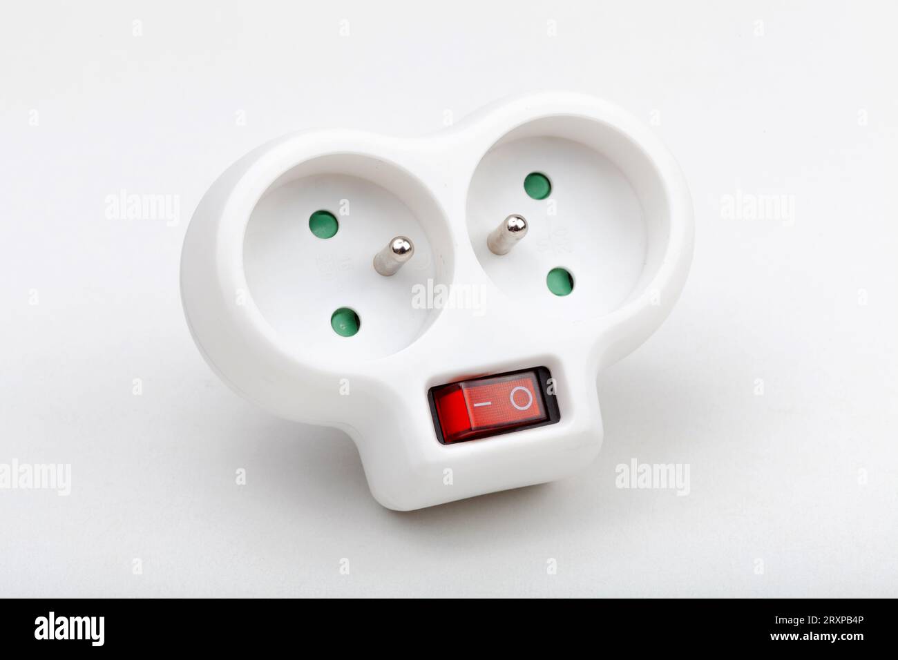 Double Eu European Electric Socket Extension Plug With Two Socket Double Eu European Electric Socket Extension Plug With Two Socket