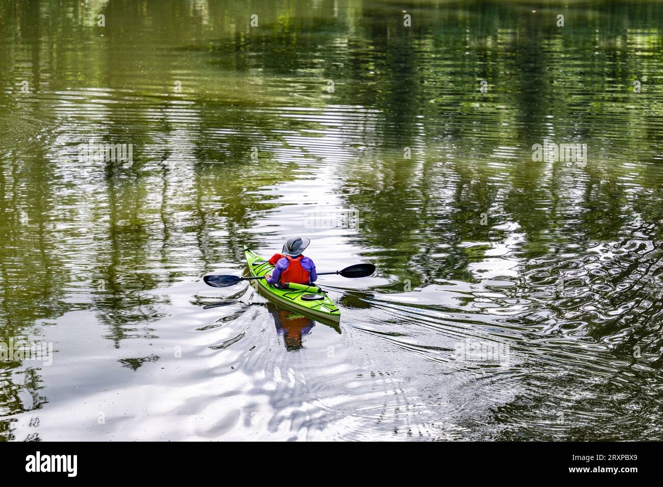 Ordinary smart man prefer outdoor activities for healthy lifestyle to