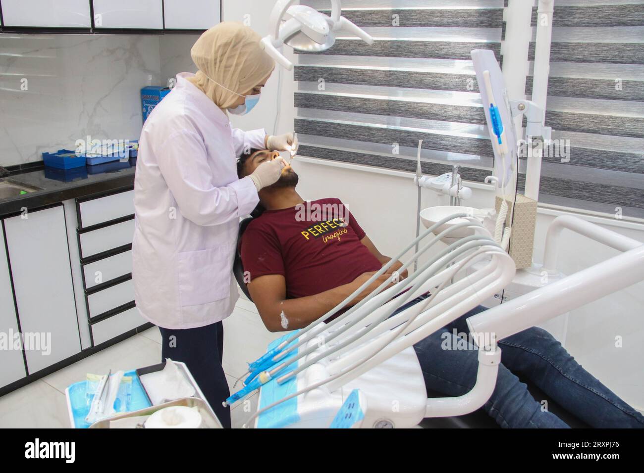 Gaza, Palestine. 26th Sep, 2023. (INT) Thirtyyearold Palestinian