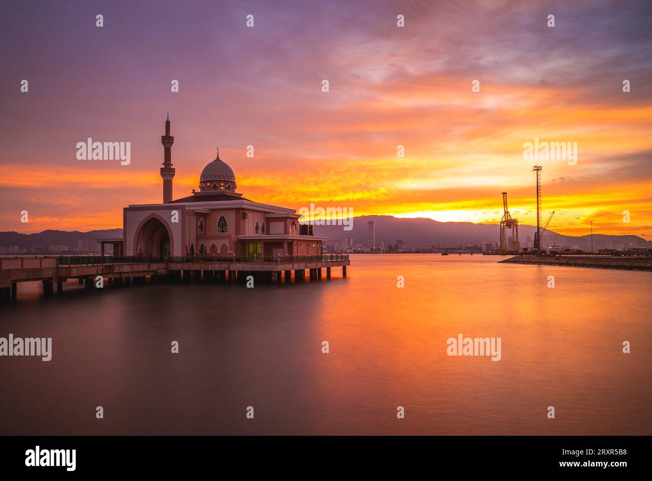 Butterworth Floating Mosque, Masjid Terapung, at butterworth, penang