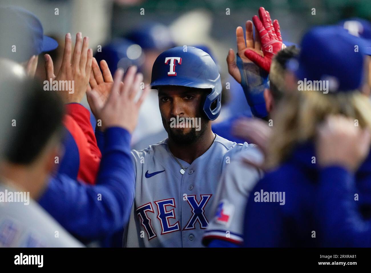 Texas Rangers Second Baseman Marcus Semien, Los Angeles