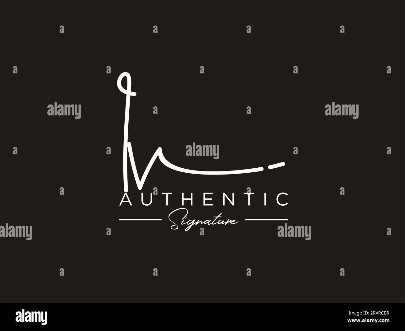 Iv modern logo Stock Vector Images Alamy