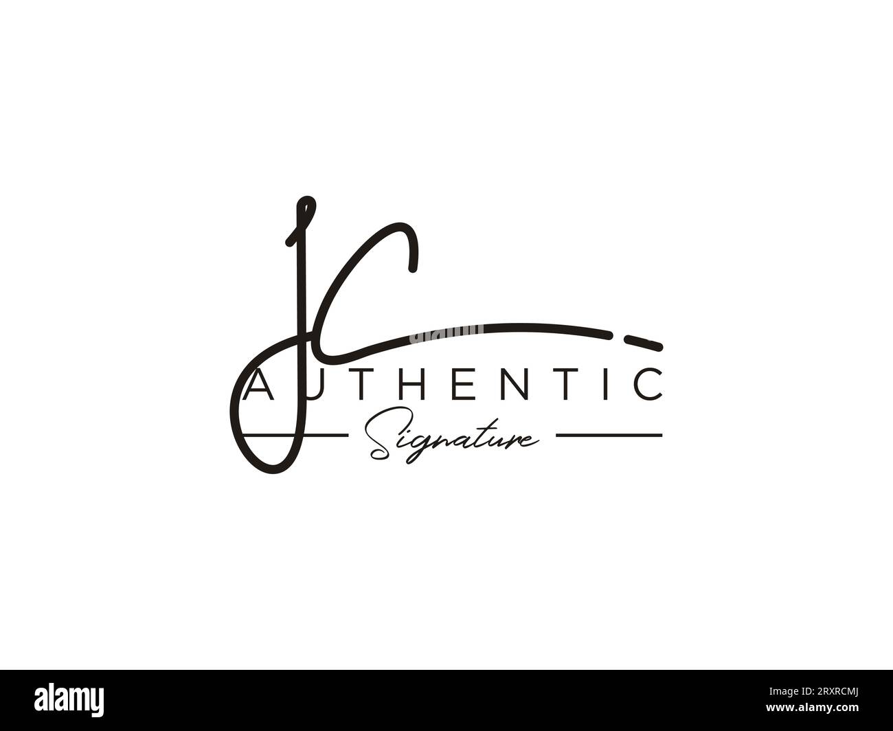 Letter jc vector vectors hi-res stock photography and images - Alamy