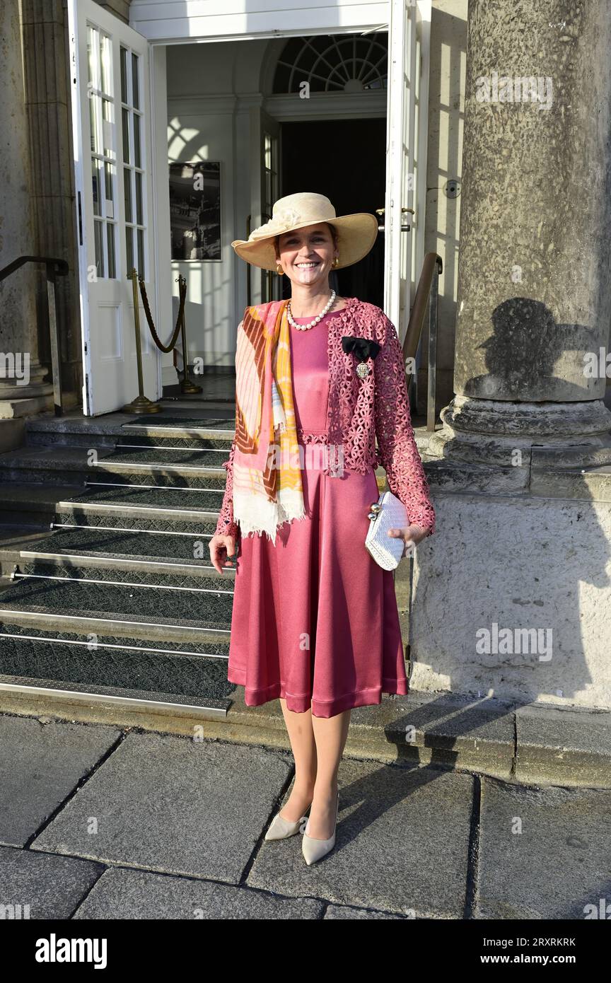 Margarete von Habsburg beim Empfang anlässlich der Trauung von Maria