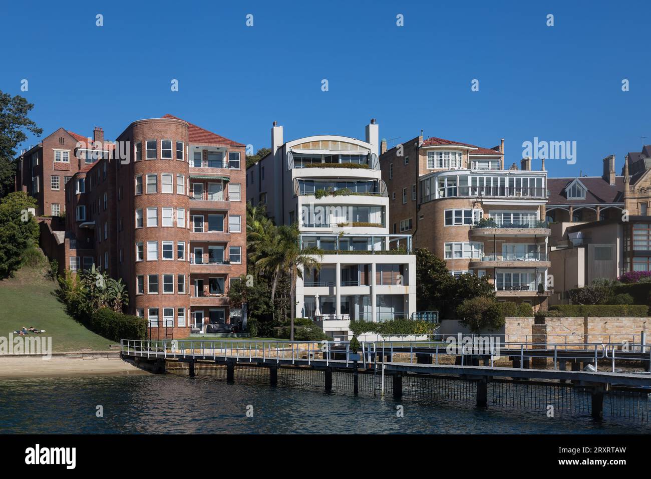 Apartments and Houses overlooking Redleaf Pool, also known as Murray