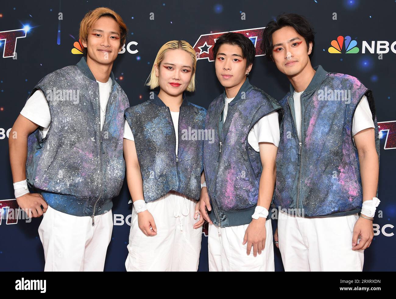 Chibi Unity backstage at “America’s Got Talent” Season 18 Live Show Red Carpet on Sepetmber 26, 2023 at the Hotel Dena in Pasadena, Ca. © Lisa OConnor/AFF-USA.com Credit: AFF/Alamy Live News Stock Photo