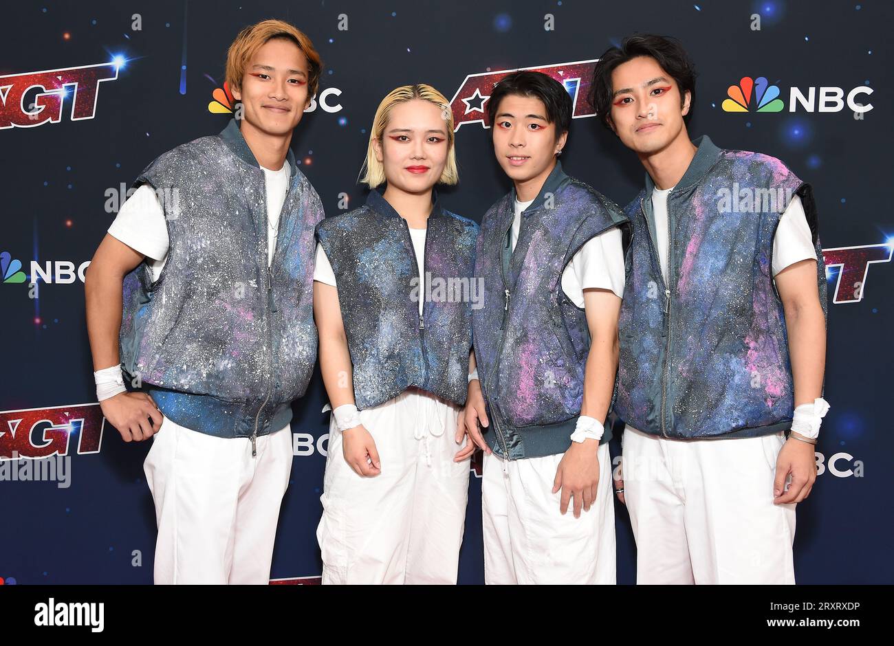 Chibi Unity backstage at “America’s Got Talent” Season 18 Live Show Red Carpet on Sepetmber 26, 2023 at the Hotel Dena in Pasadena, Ca. © Lisa OConnor/AFF-USA.com Credit: AFF/Alamy Live News Stock Photo