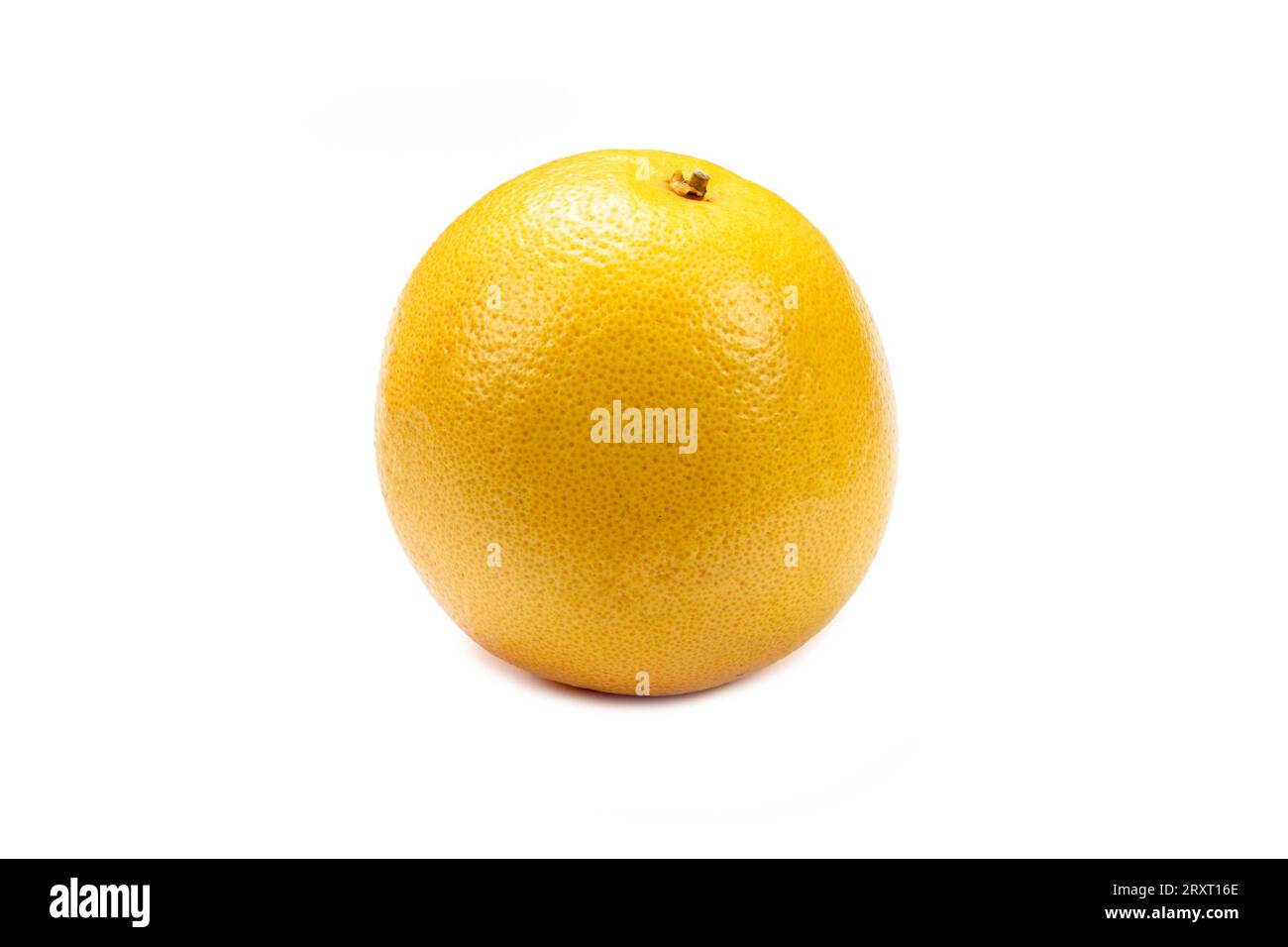 pomelo close-up, isolated on a white background Stock Photo