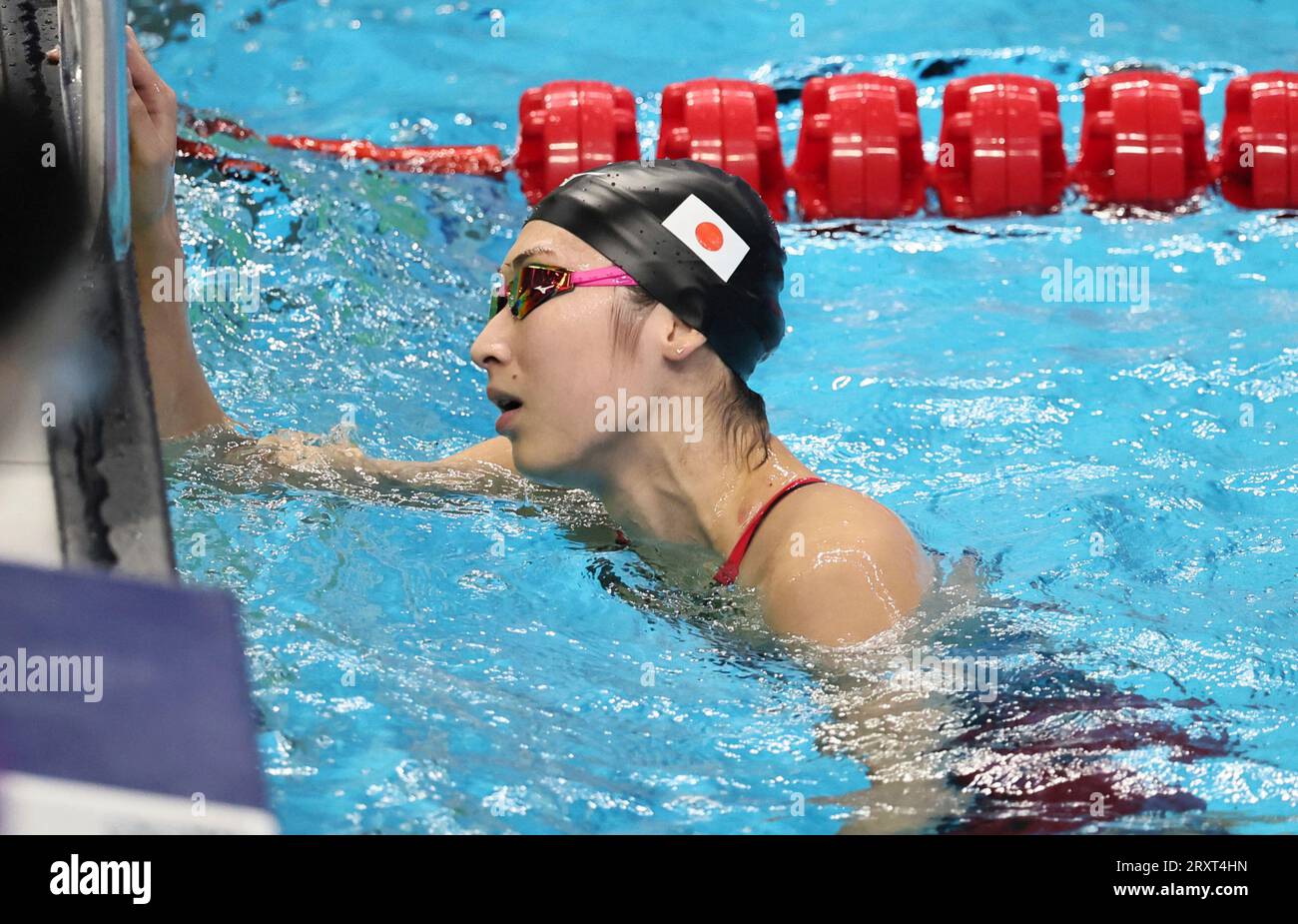 Japanese Swimmer Rikako Ikee Reacts After Competing In The Women's 100m ...