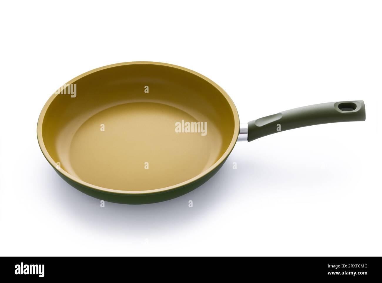 Modern stone and aluminium pan for frying and cooking of vegetable, fish and meat steak