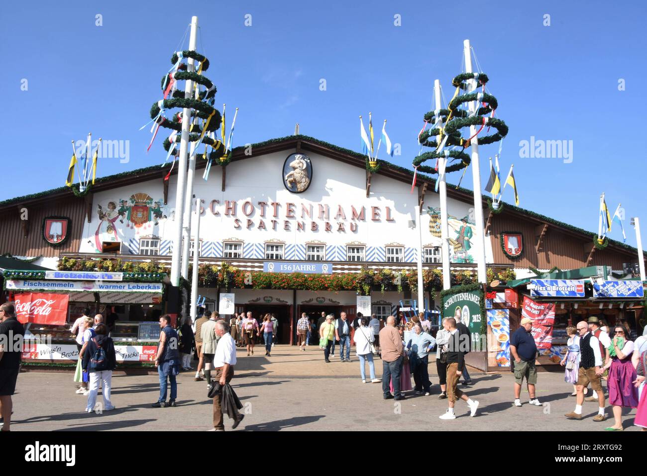 Schottenhamel Festzelt Muenchen 26.09.2023 Oktoberfest Festzelt Muenchen  *** Schottenhamel Festival Tent Munich 26 09 2023 Oktoberfest Festival Tent  Munich Stock Photo - Alamy