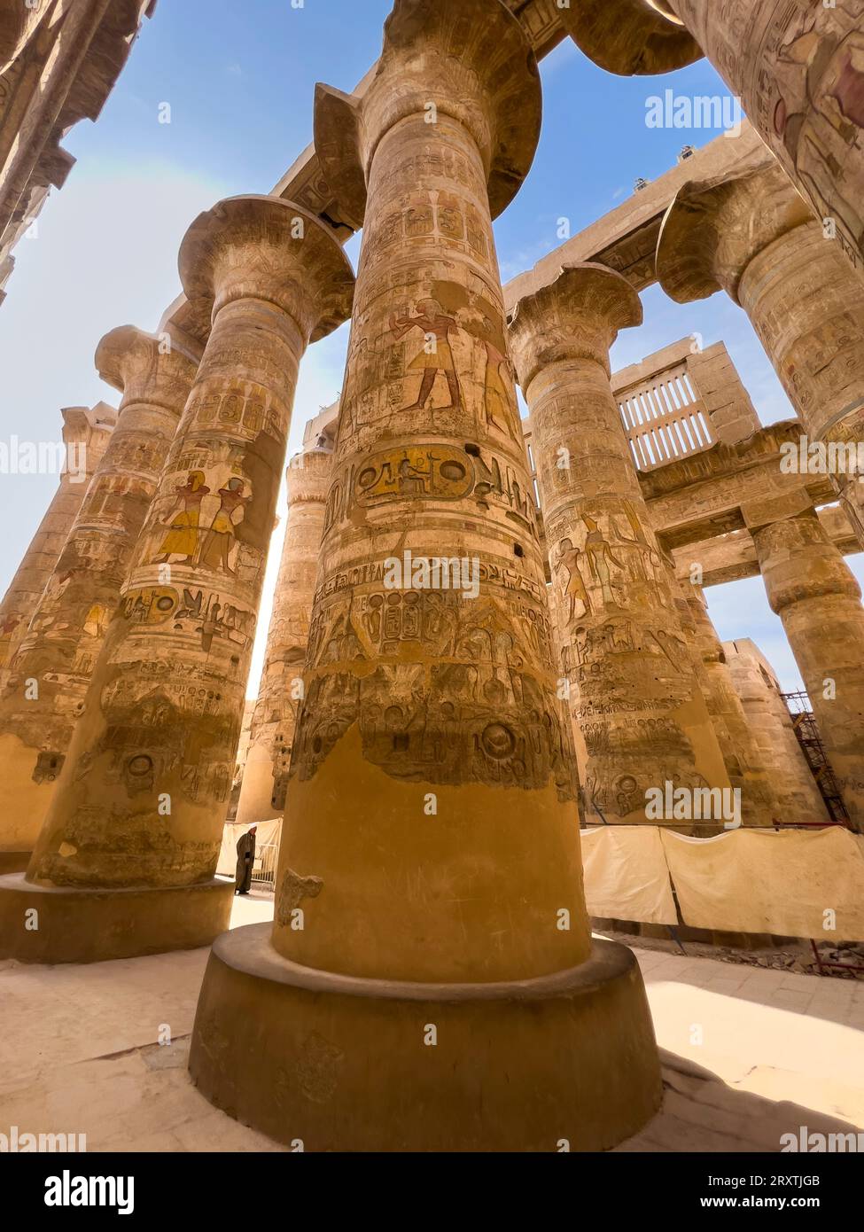 The Great Hypostyle Hall, Karnak Temple Complex, a vast mix of temples