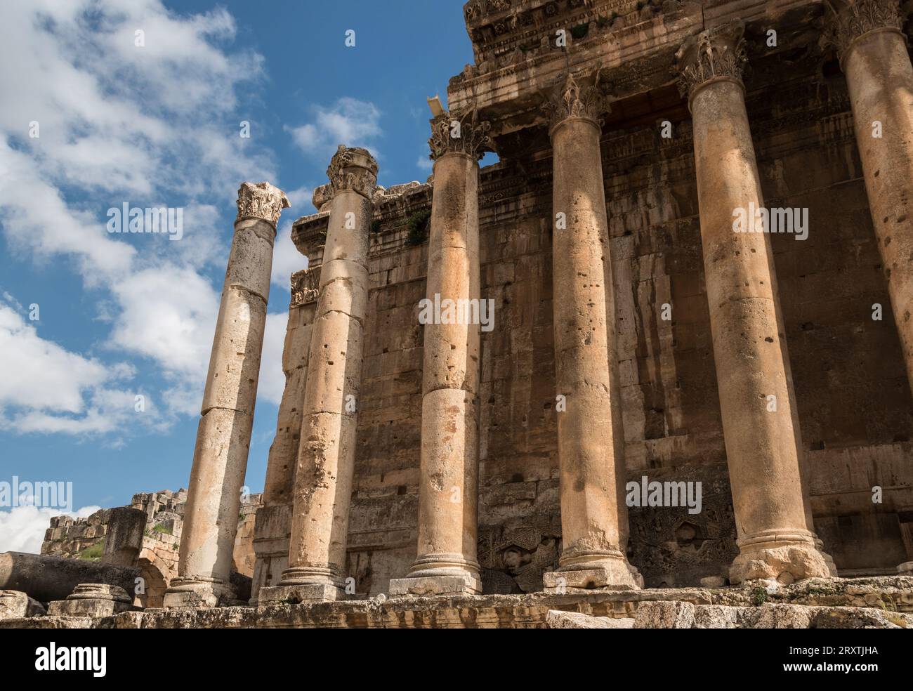 Baalbek ruins, Lebanon Stock Photo