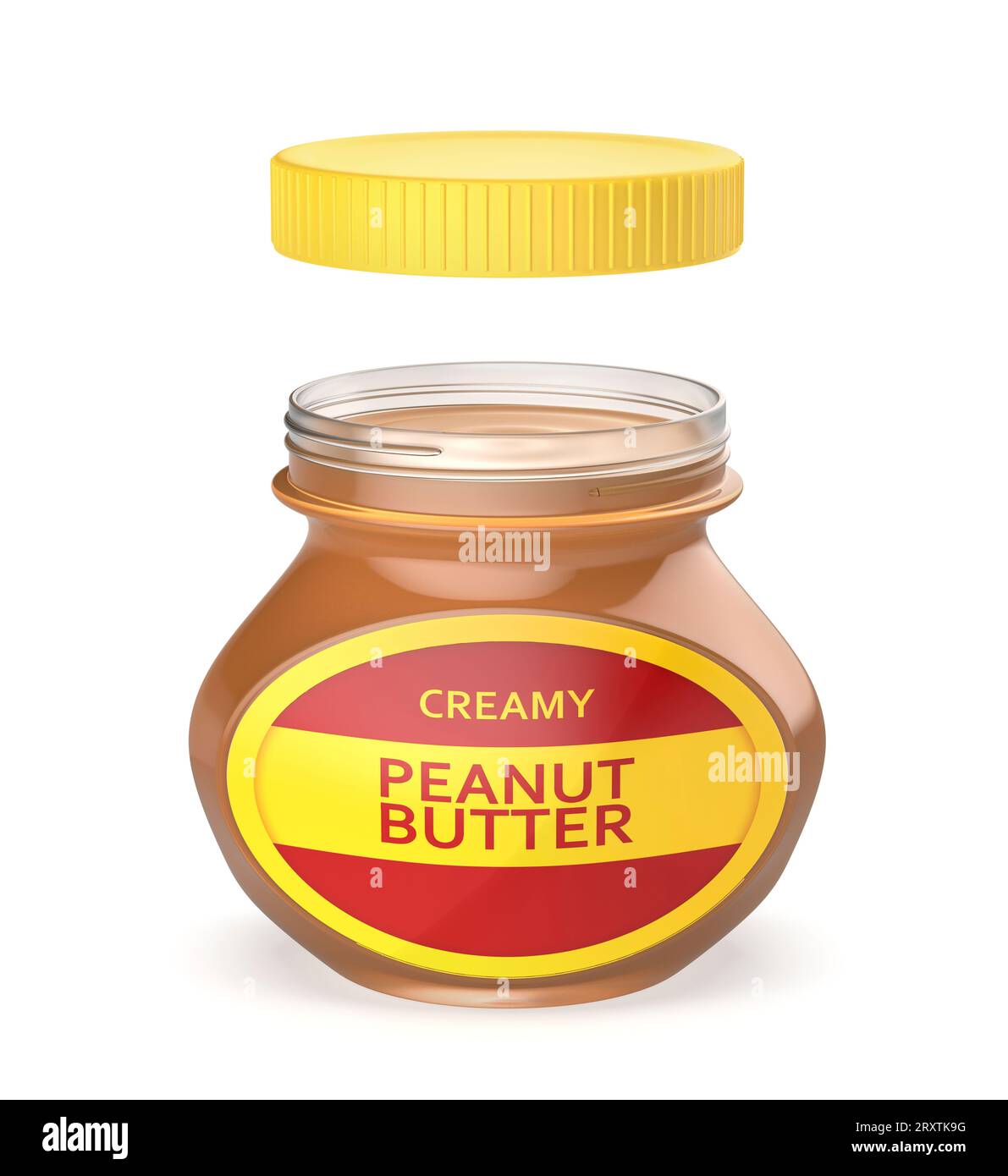 Peanut butter jar label Cut Out Stock Images & Pictures Alamy