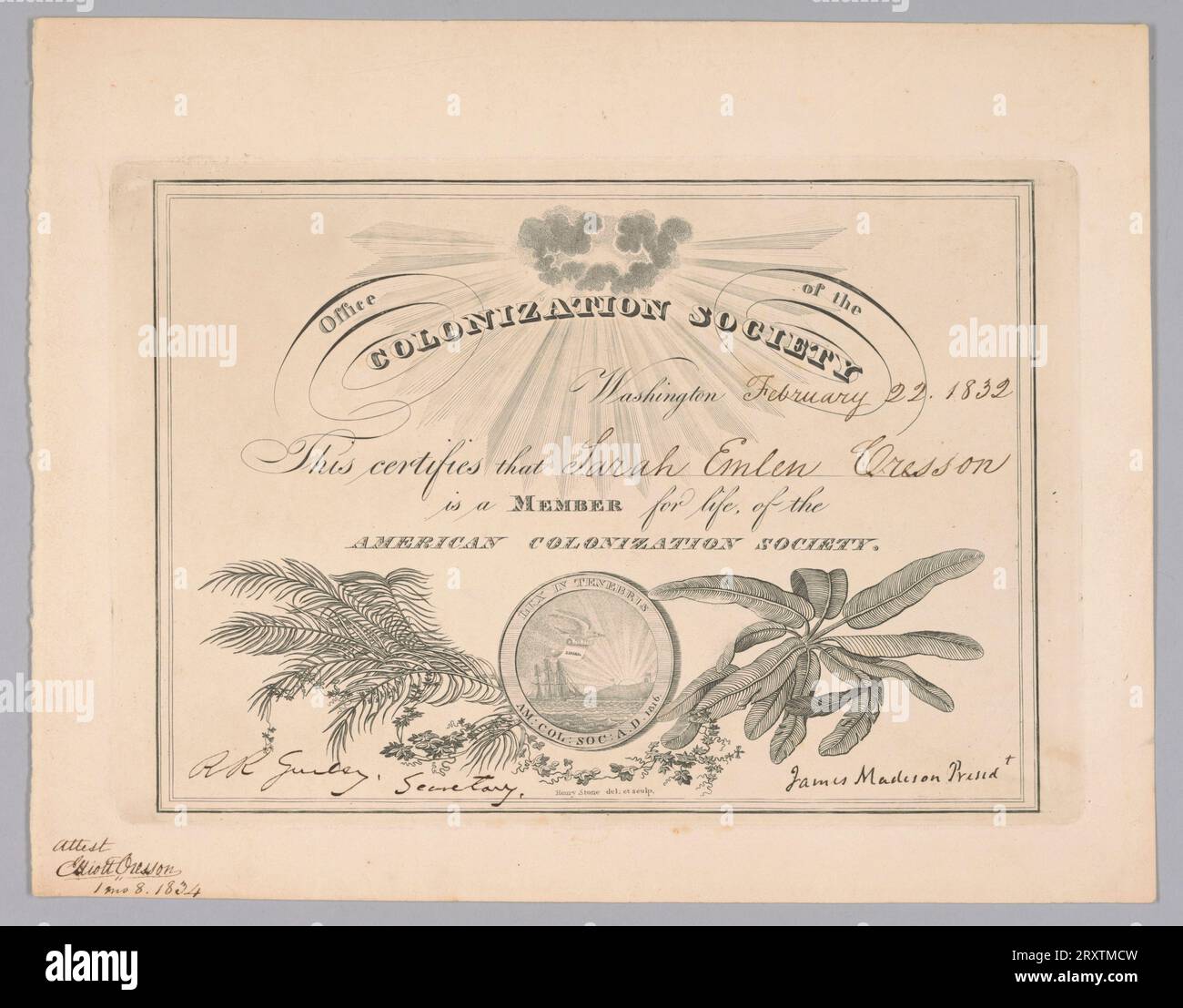 Pennsylvania Colonization Society Hi res Stock Photography And Images pennsylvania-colonization-society-hi-res-stock-photography-and-images