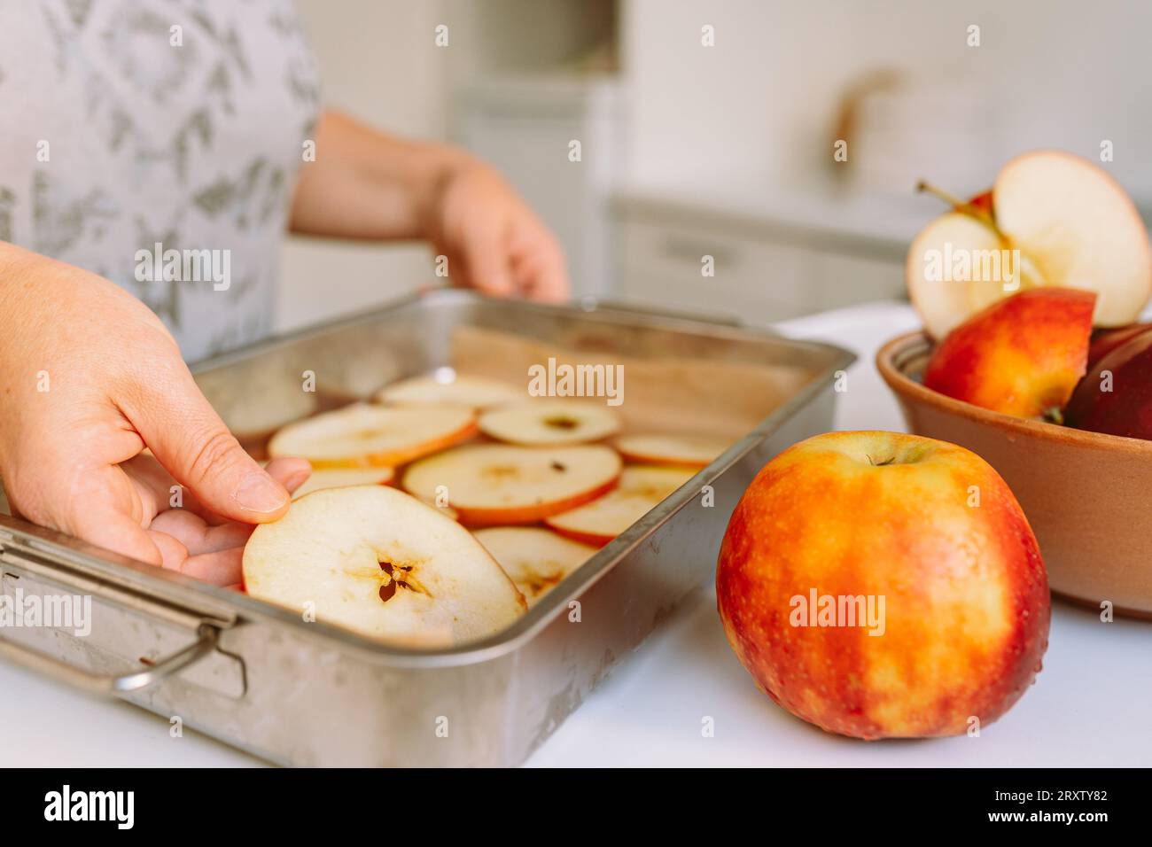 Preparing Apples For Drying Stock Photo Alamy preparing-apples-for-drying-stock-photo-alamy