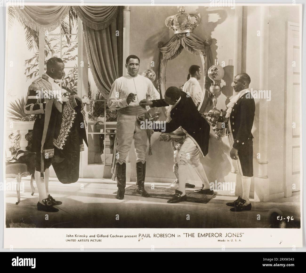 Film still for The Emperor Jones 1933 Stock Photo Alamy