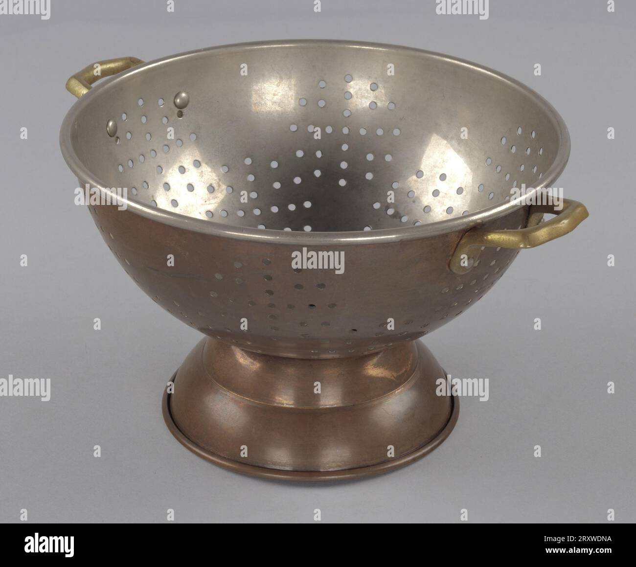 Colander used by Chef Joseph Randall 1976 Stock Photo Alamy