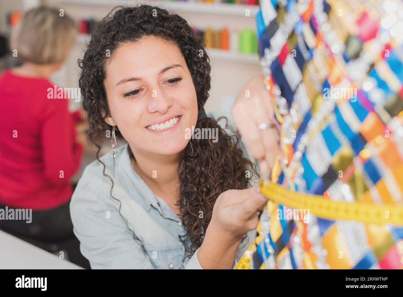 interior of garment factory shop tailoring industry Stock Photo Alamy