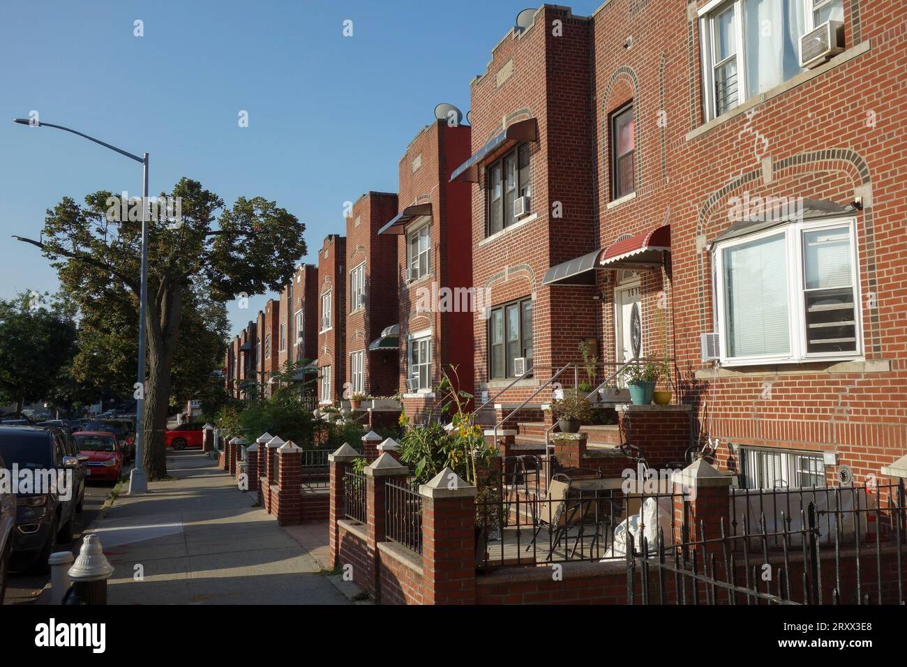 Housing in a residential area in East Elmhurst, Queens,New York,USA