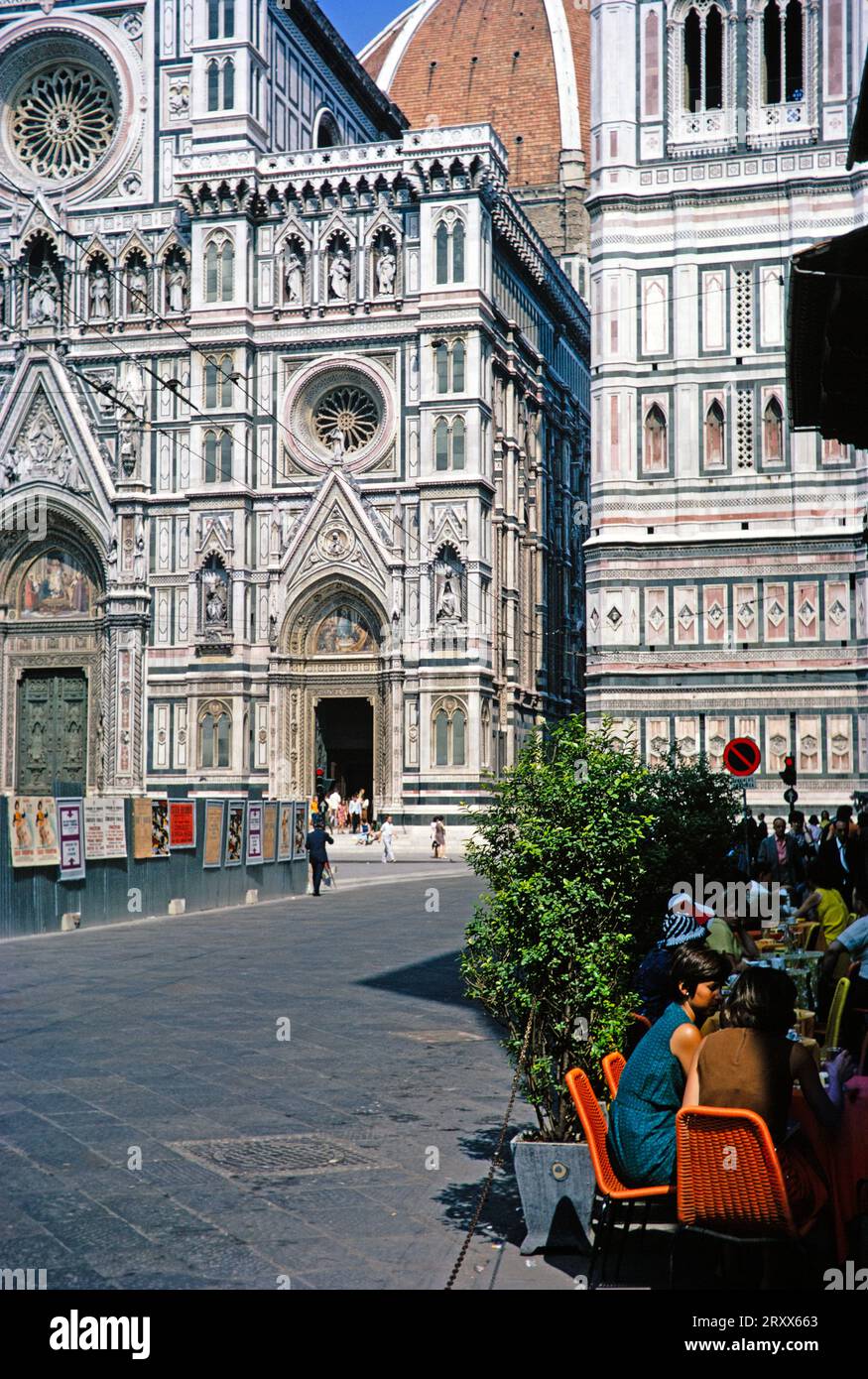 Cathedral church of Santa Maria del Fiore, Florence 1969 Stock Photo
