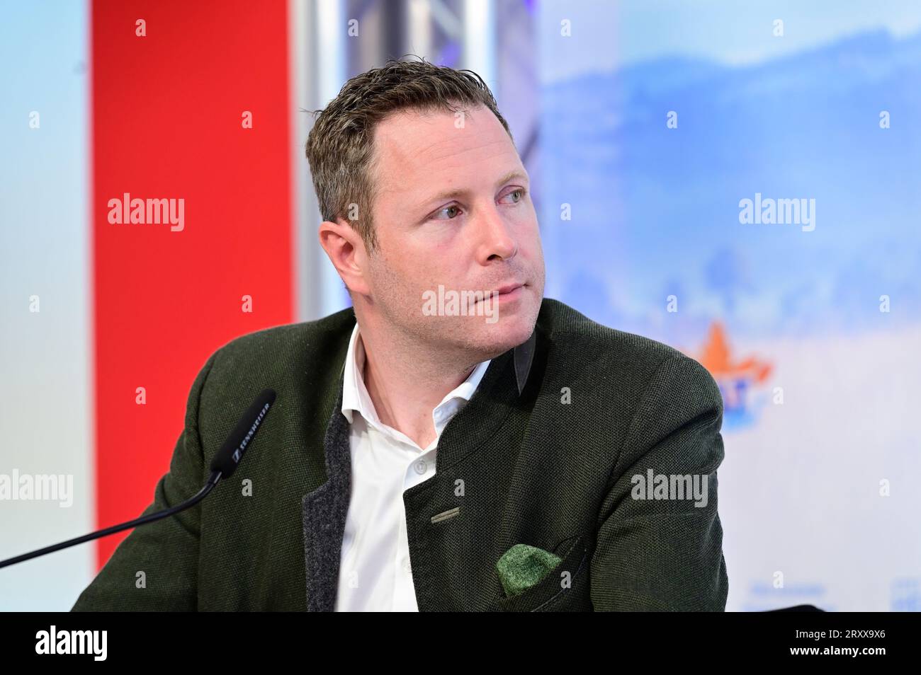Vienna, Austria. 27th Sep, 2023. Press conference with FPÖ General