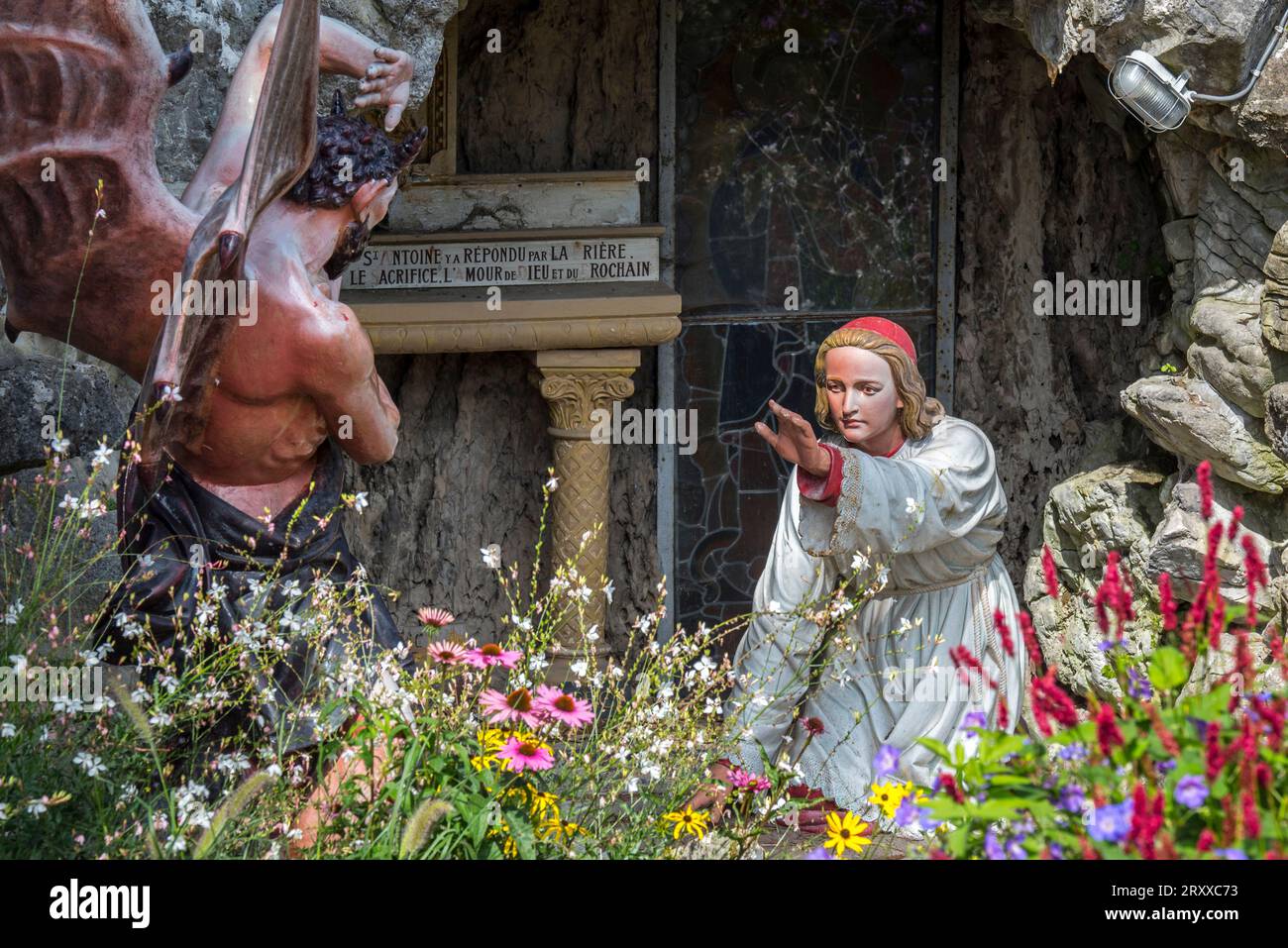 Grotto of st anthony of padua hi-res stock photography and images - Alamy