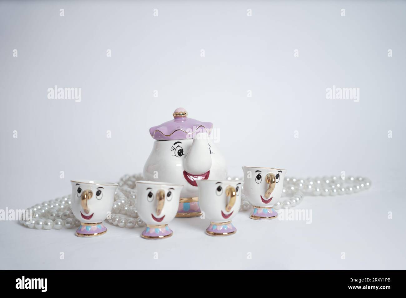 Beauty And Beast Tea Set