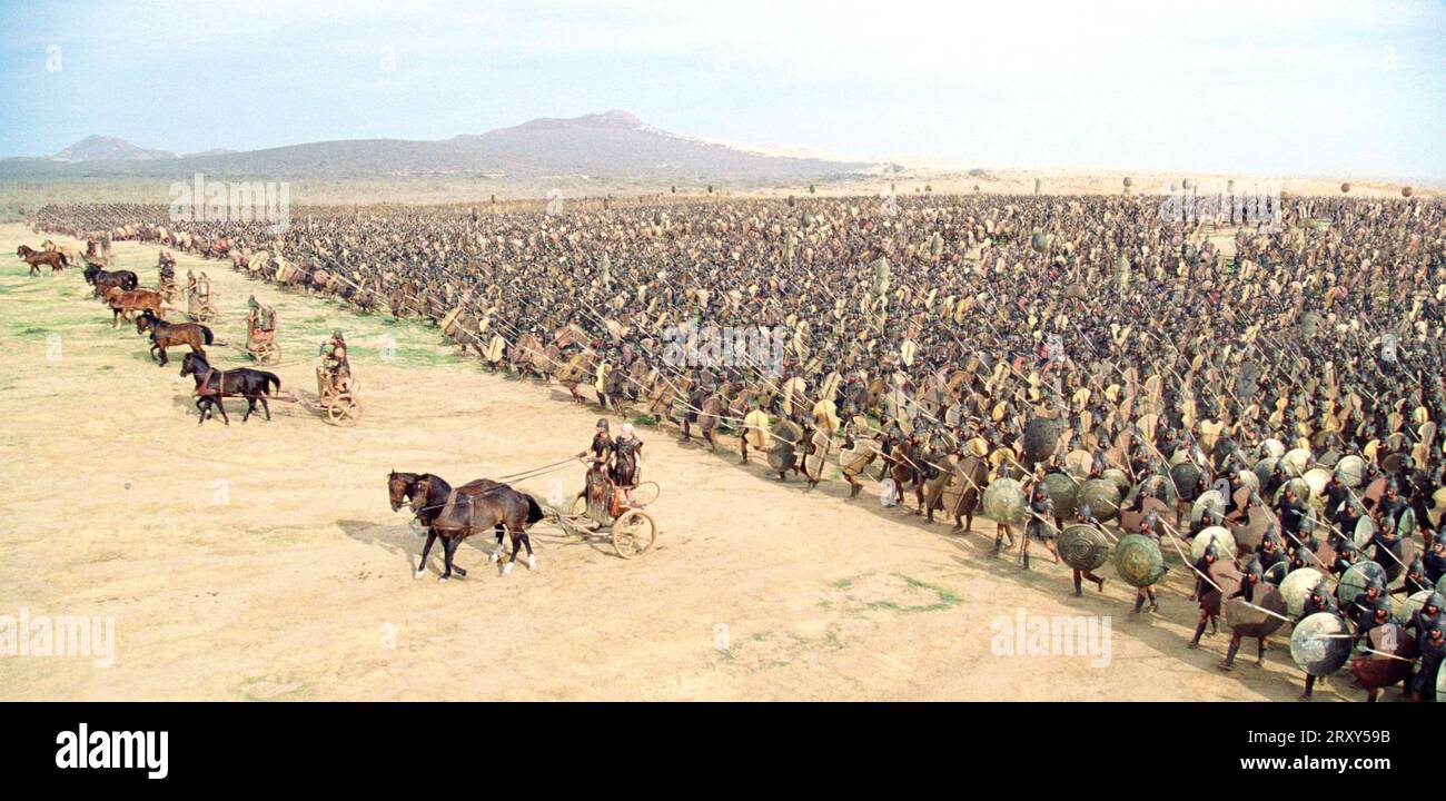TROY 2004 Warner Bros. Pictures film Stock Photo