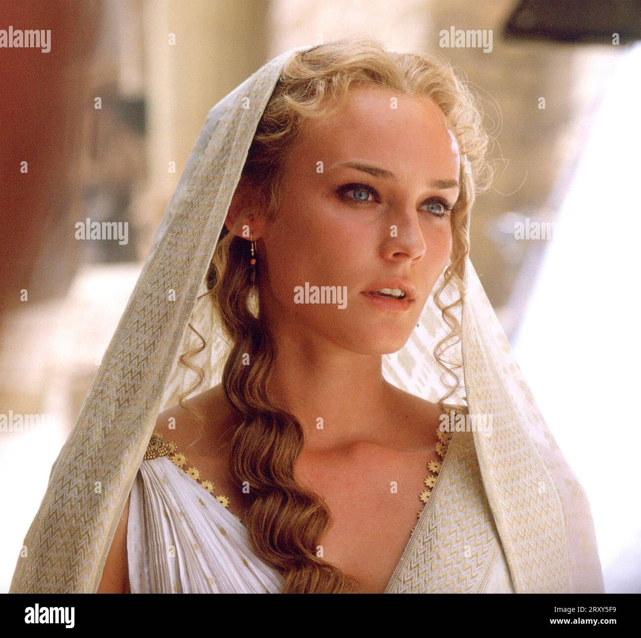 TROY 2004 Warner Bros. Pictures film with Diane Kruger as Helen Stock Photo