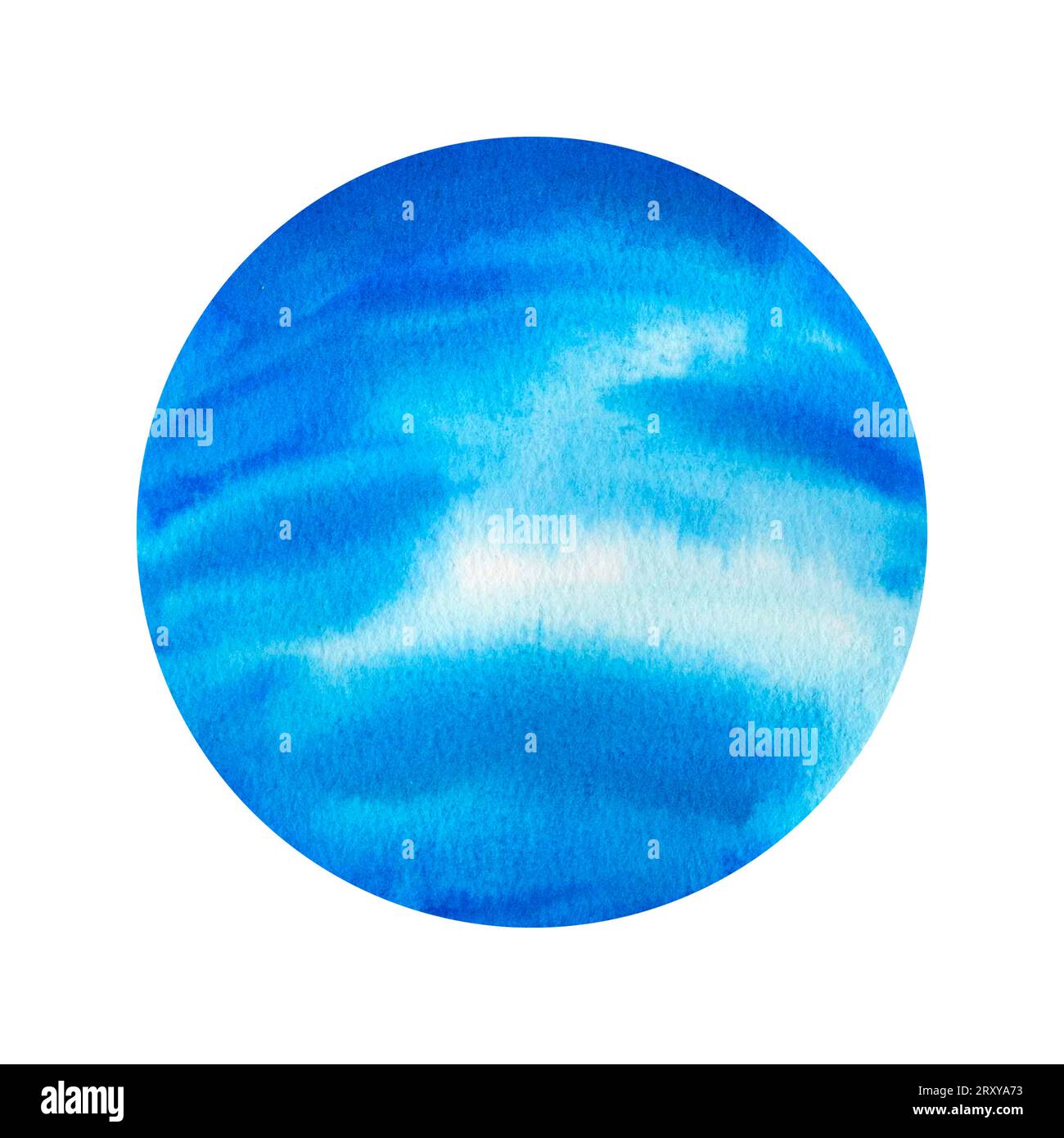 Neptune. Planets of our solar system isolated on transparent background ...